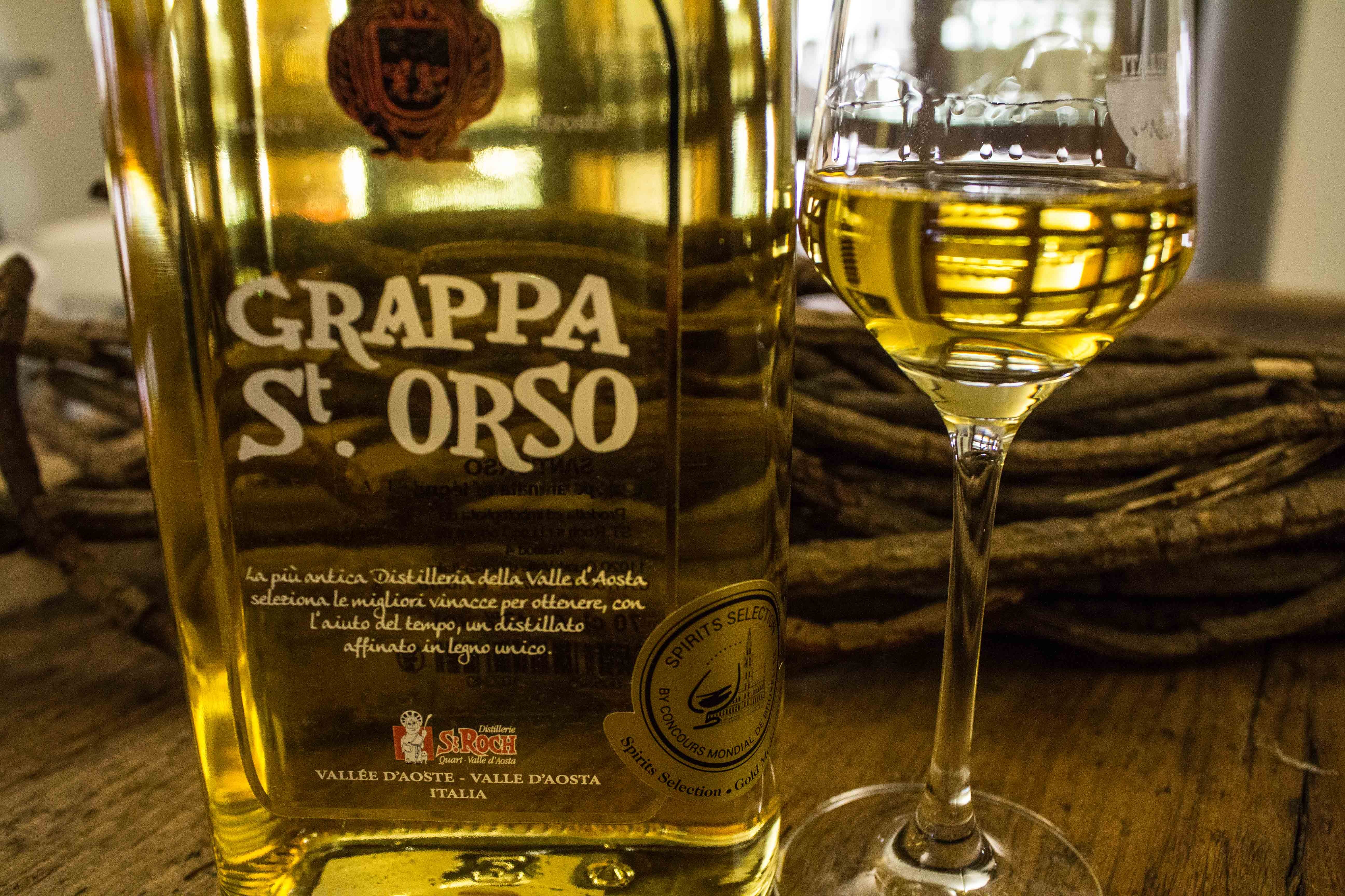 Grappa Sant'Orso - Aged in oak barrels