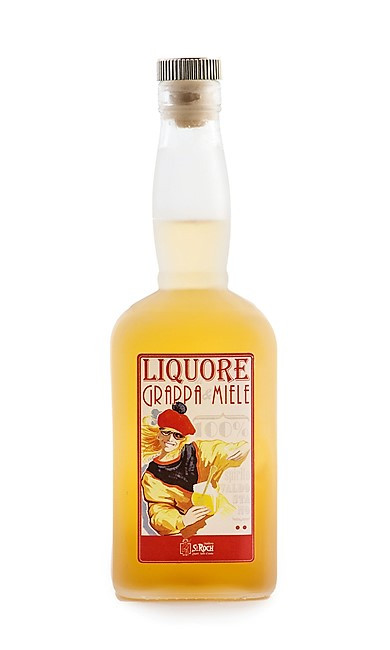 Liqueur grappa et miel Saint-Roch